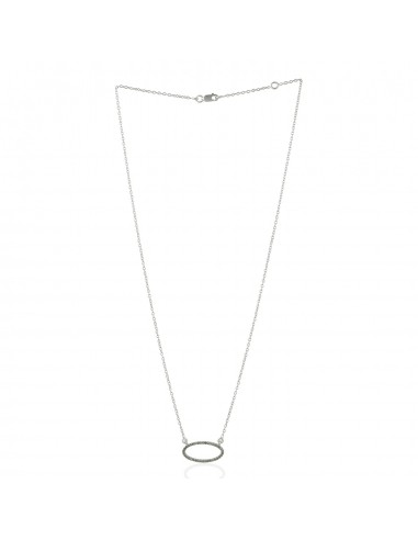 0.22ct Diamond Necklace 925 Sterling Silver Jewelry Economisez 