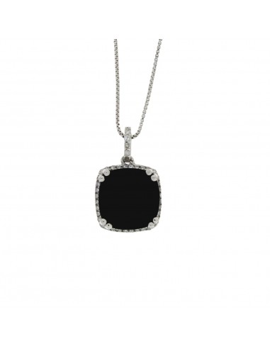 .20ct Onyx Diamond Fashion Pendants Sterling Silver Venez découvrir notre 