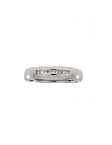 .25ct Diamond Mens Ring Wedding Band 14KT White Gold france